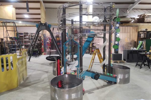 Ball Machine delivered for science exhibits to Uzbekistan