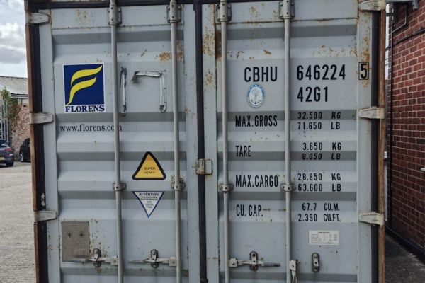 Container ready for delivery