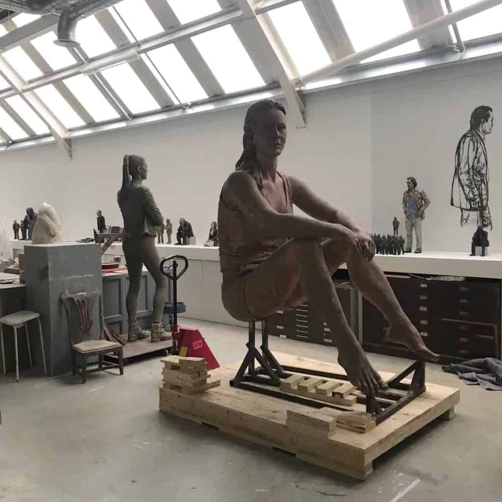 Bronze Sculptures transport to Belgium