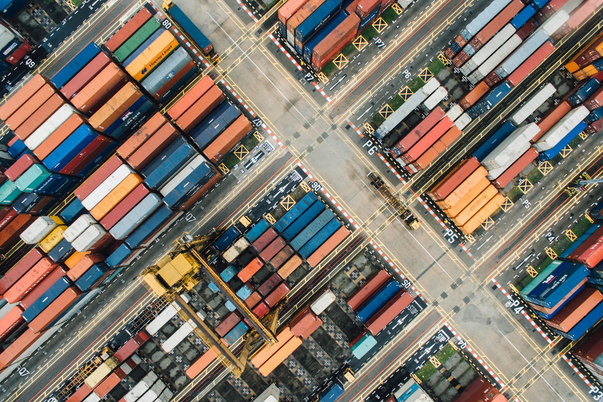 cargo containers in shipyard - barrington freight