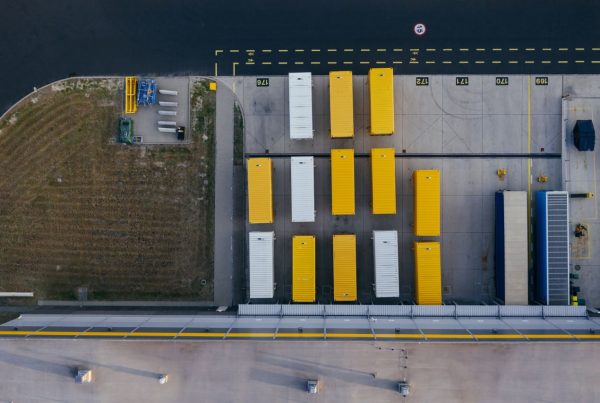 Image of trucks from a Logistics Network