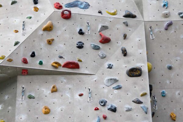 A large, odd shaped climbing wall from the UK to Jersey. A large, odd shaped climbing wall from the UK to Jersey.