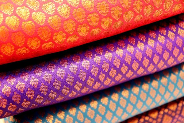 Textiles arrived in the UK from India by air freight