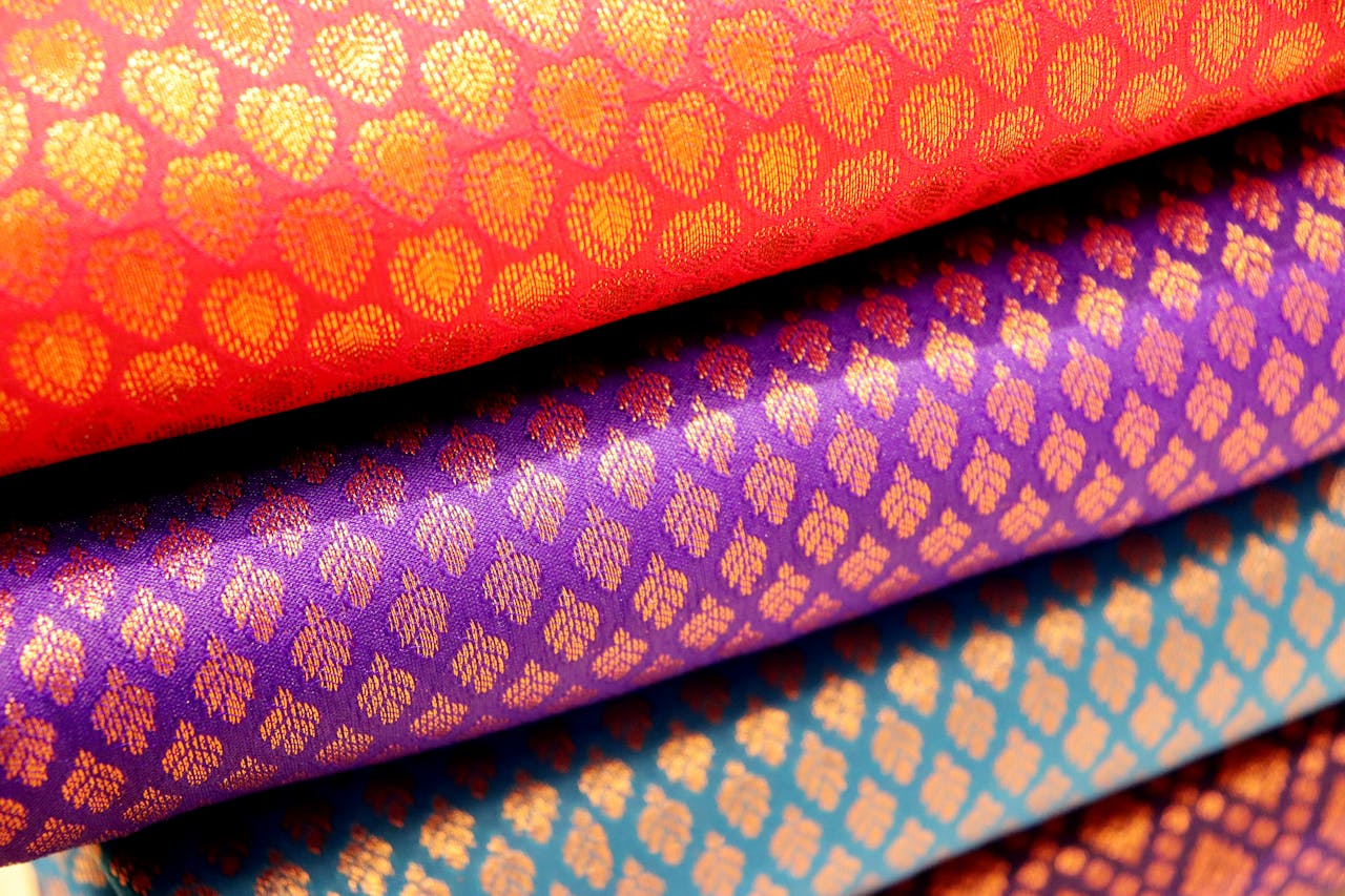 Textiles arrived in the UK from India by air freight