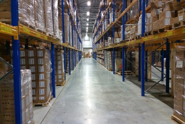 Warehouse prepared for Channel Islands freight shipments