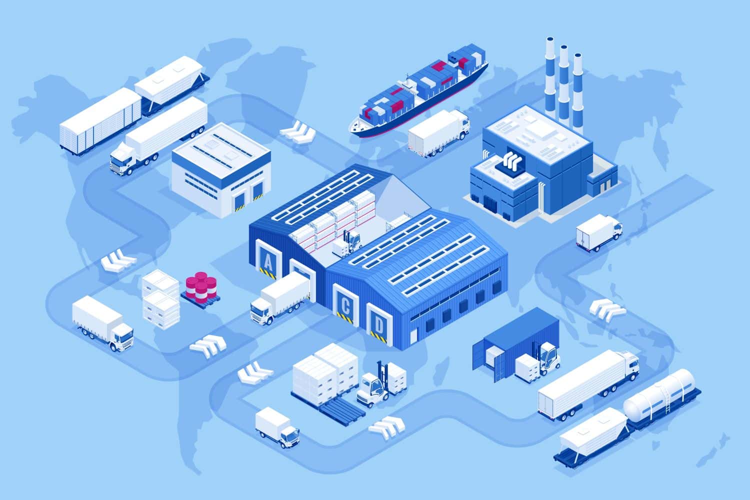 Supply Chain Mapping Graph - Barrington